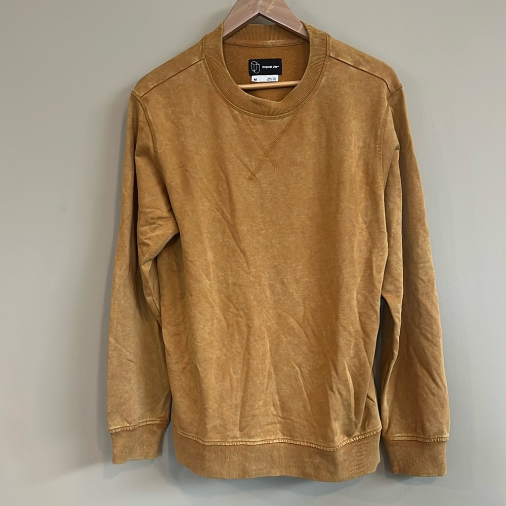 Warm Tan Crewneck Sweatshirt